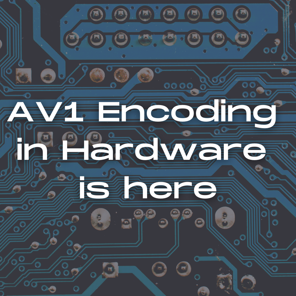 PRESS RELEASE NETINT Announces the World's First Commercially Available Hardware AV1 Encoder